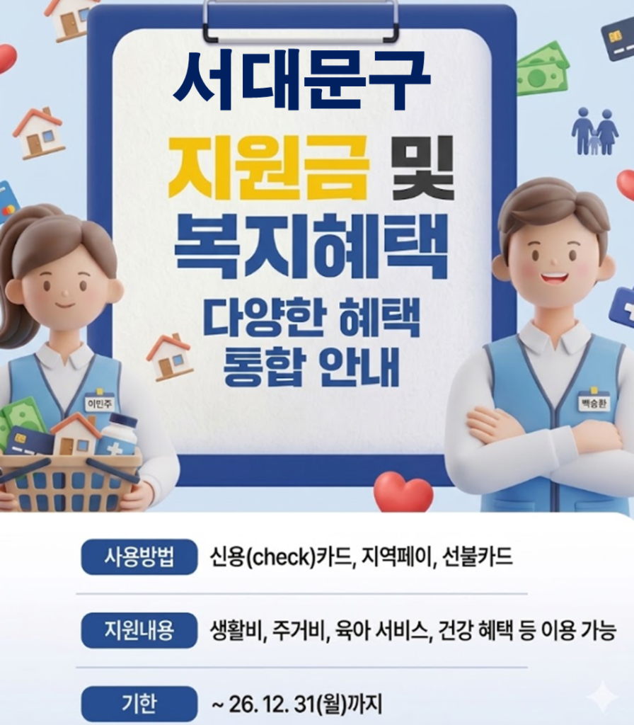 서대문구 고유가지원금 지역가입자도 받을 수 있을까?