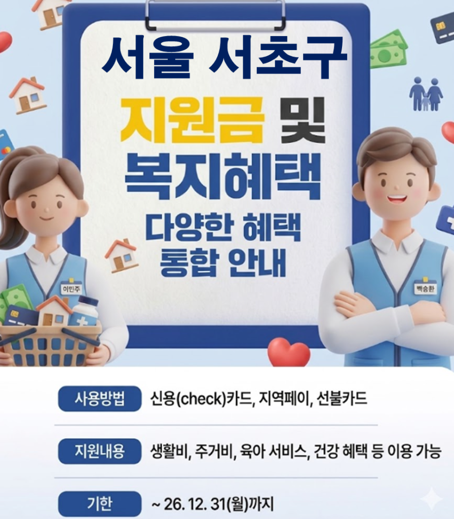서초구 고유가지원금 지역가입자도 받을 수 있을까?