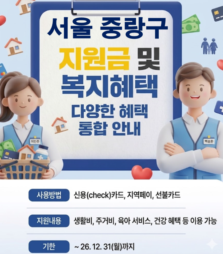 서울 중랑구 고유가지원금 지역가입자도 받을 수 있을까?