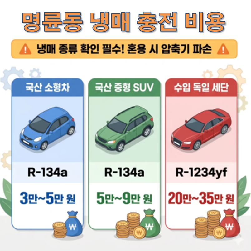 부산 명륜동 자동차 에어컨 냉매충전 저렴한 카센타 추천 및 후기