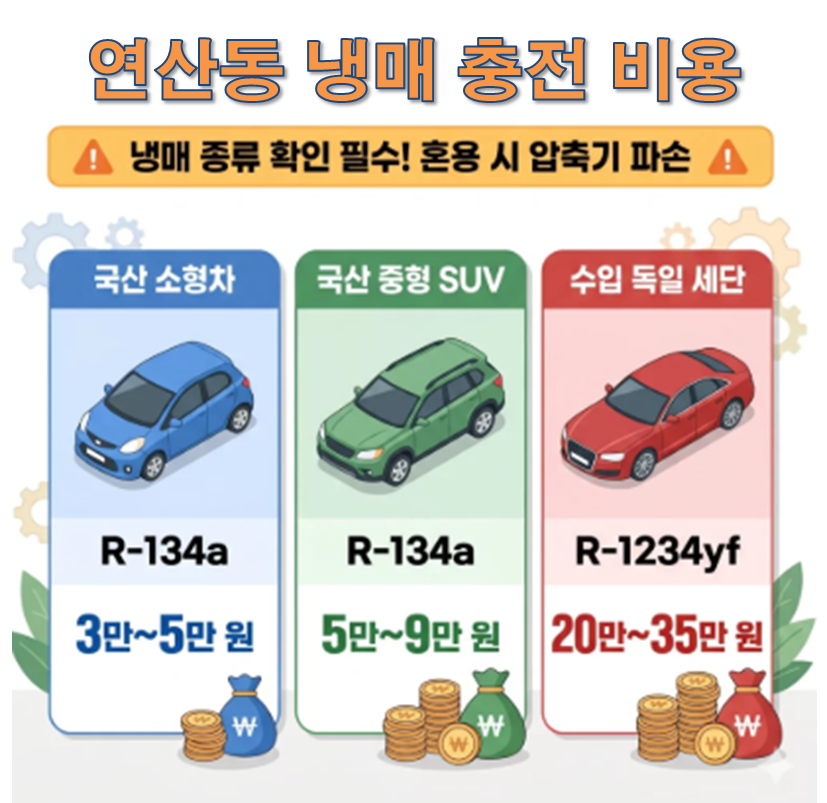 연산동 자동차 에어컨 냉매충전 저렴한 카센타 추천 및 후기